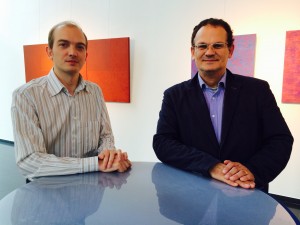 Frédéric Le Dinahet (gauche) et Evangelos Papadopoulos (droite) Crédit photo TheMarketsTrust